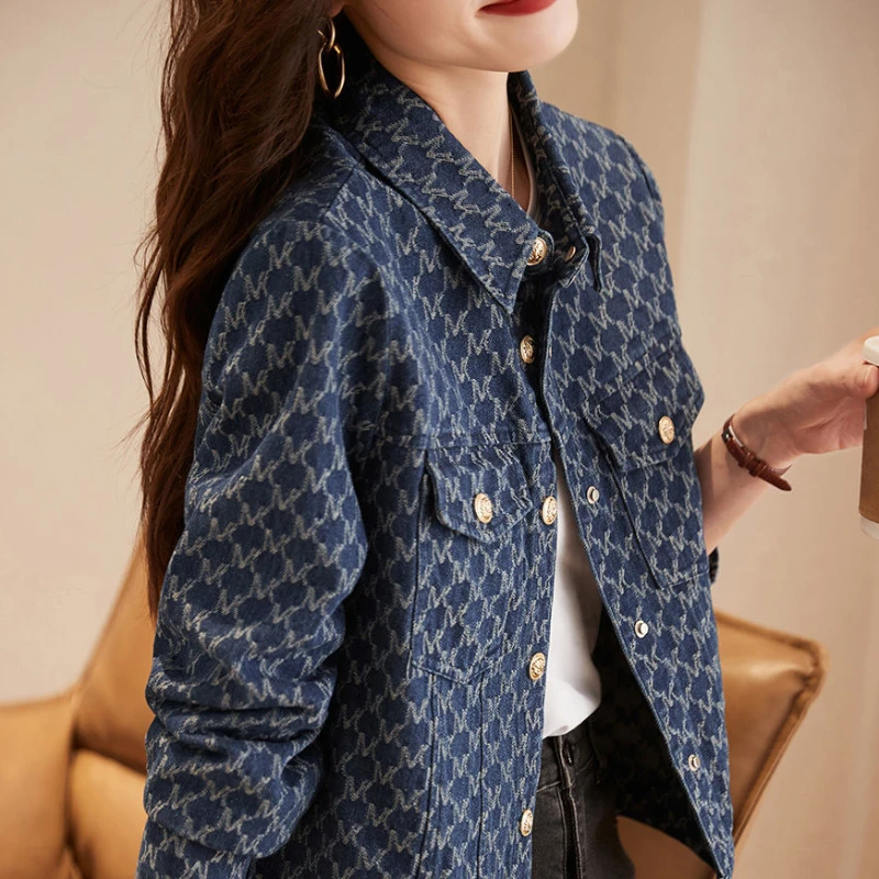 Winter Clothing On Sale Women'S - Giacche di jeans da donna blu
