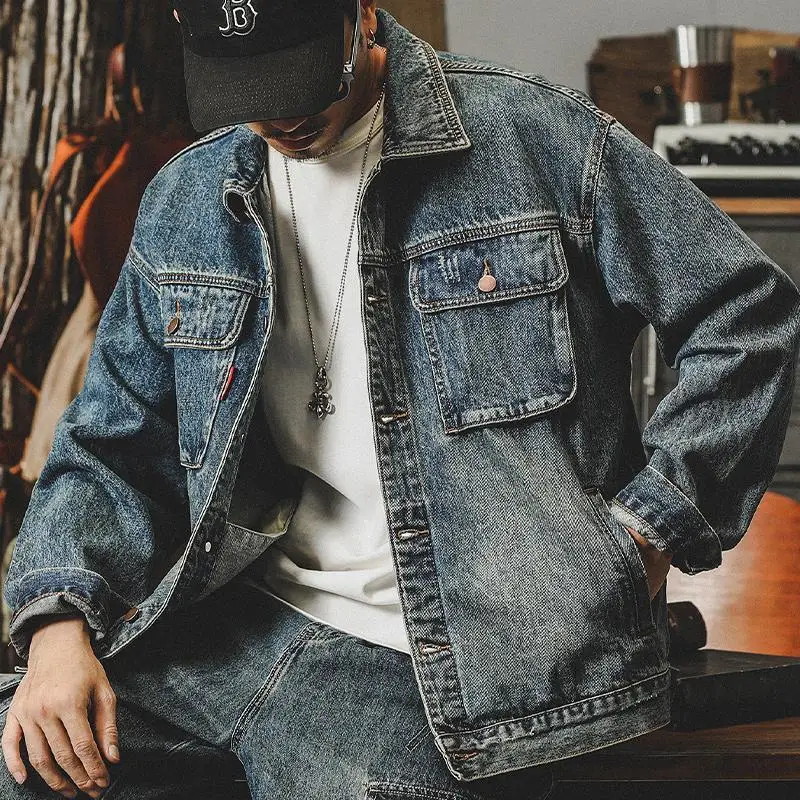 Quality Winter Clothing - Giacche di jeans larghe alla moda