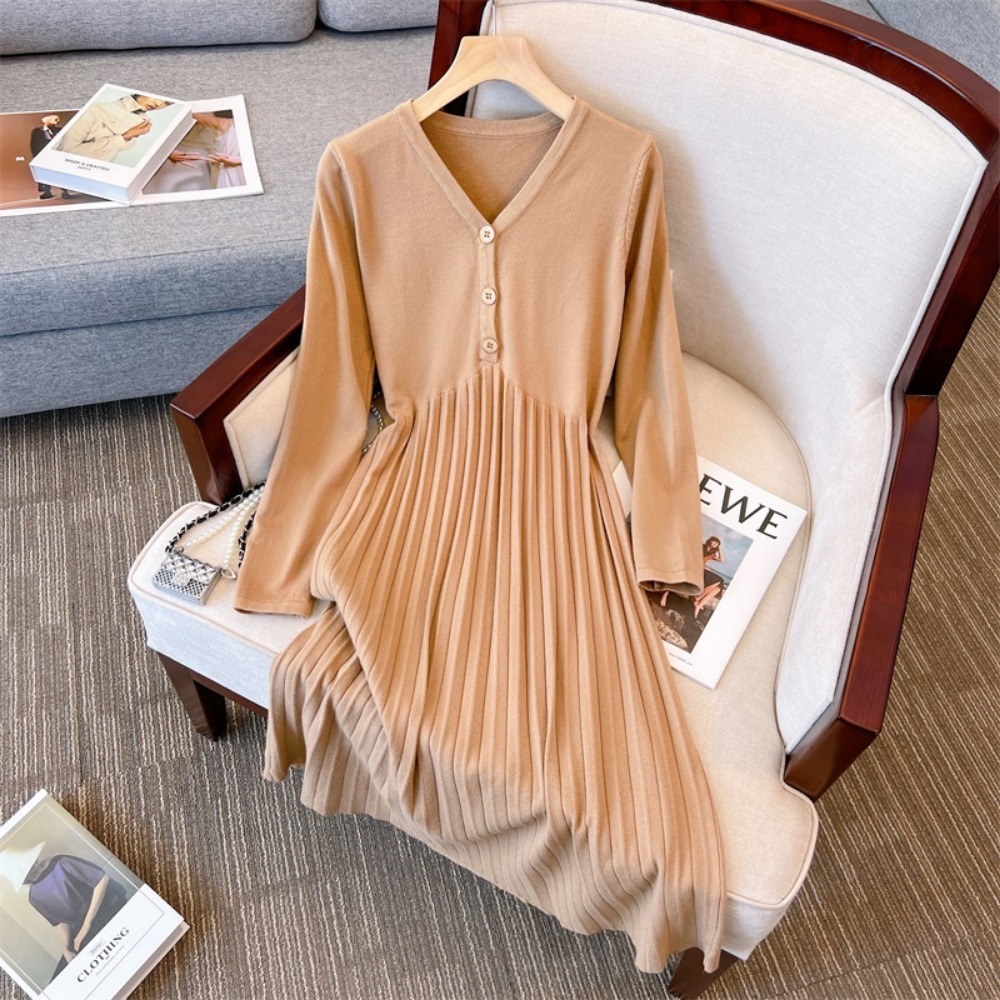 Winter Clothing Plus Size - casual elegante scollo a V con