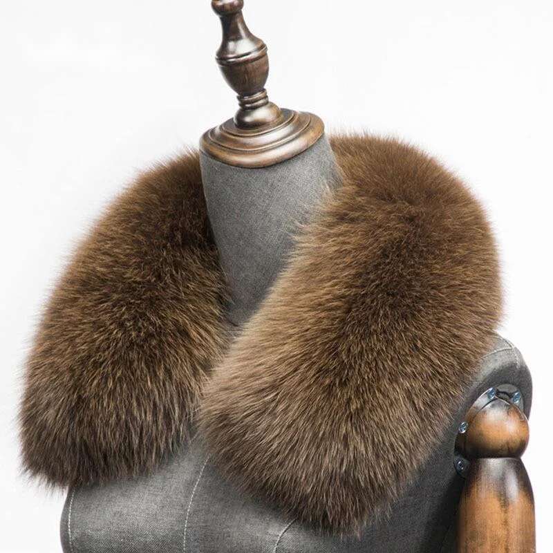Winter Clothing Items - Sciarpa invernale in pelliccia di volpe
