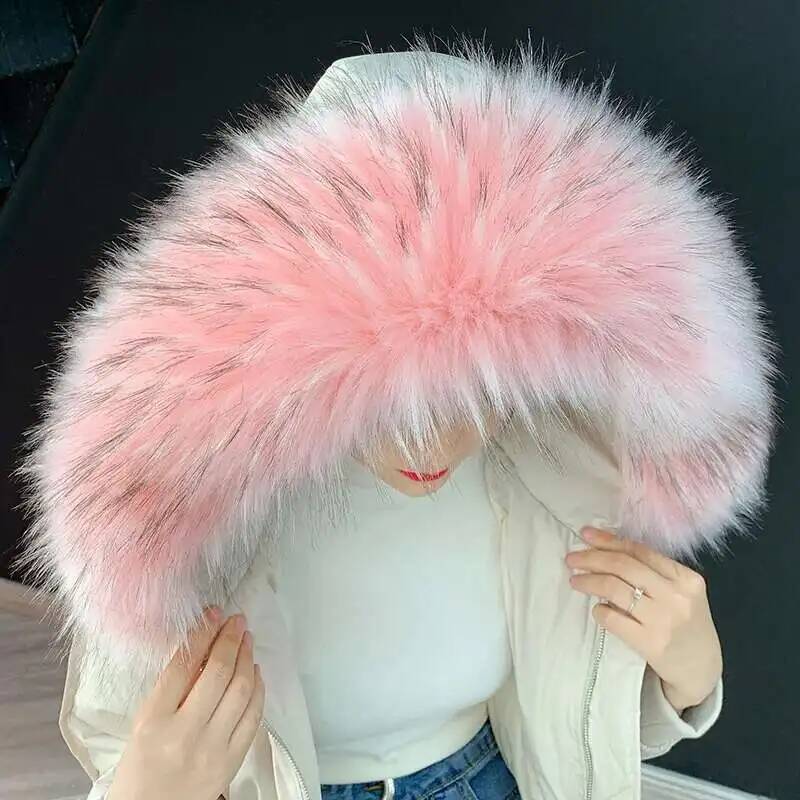 Winter Clothing Items - Collo in pelliccia sintetica staccabile Sciarpa
