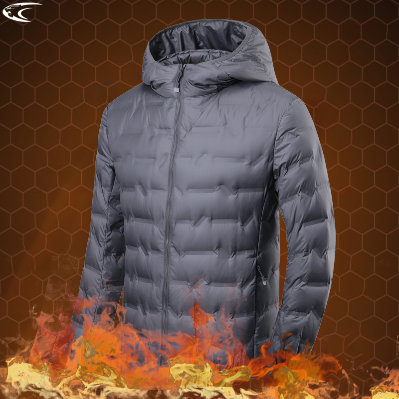 Winter Clothing Hiking - LNGXO Piumino invernale caldo da uomo