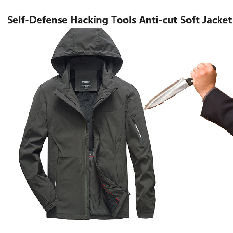 Winter Clothing Hacks - Giacca invernale resistente al taglio Stealth