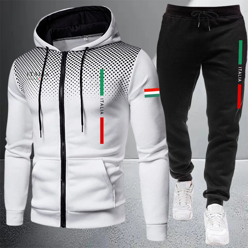 Tuta da uomo casual con cappuc - Winter Clothing Items recensione e prezzo