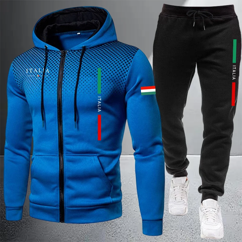 Tuta da uomo casual con cappuc - Winter Clothing Items recensione e prezzo