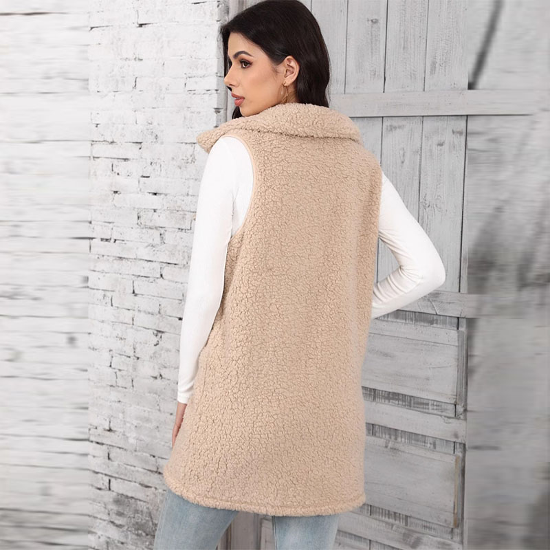 Gilet da donna in peluche di a - Winter Clothing On Sale Women'S recensione e prezzo