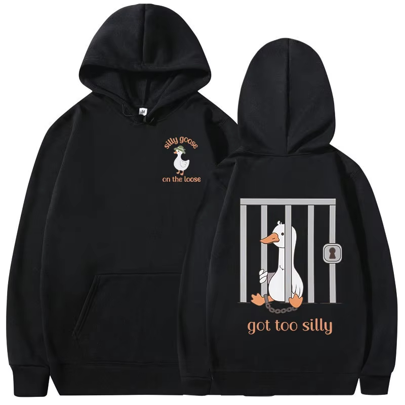 Felpa con Cappuccio Silly Goos - Winter Clothing Meme recensione e prezzo