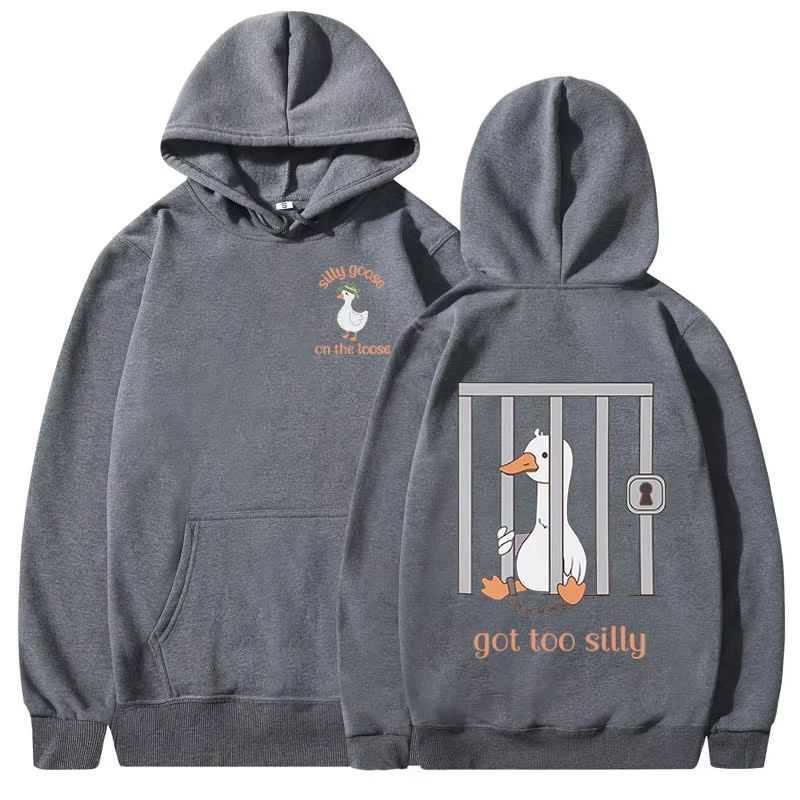 Felpa con Cappuccio Silly Goos - Winter Clothing Meme recensione e prezzo