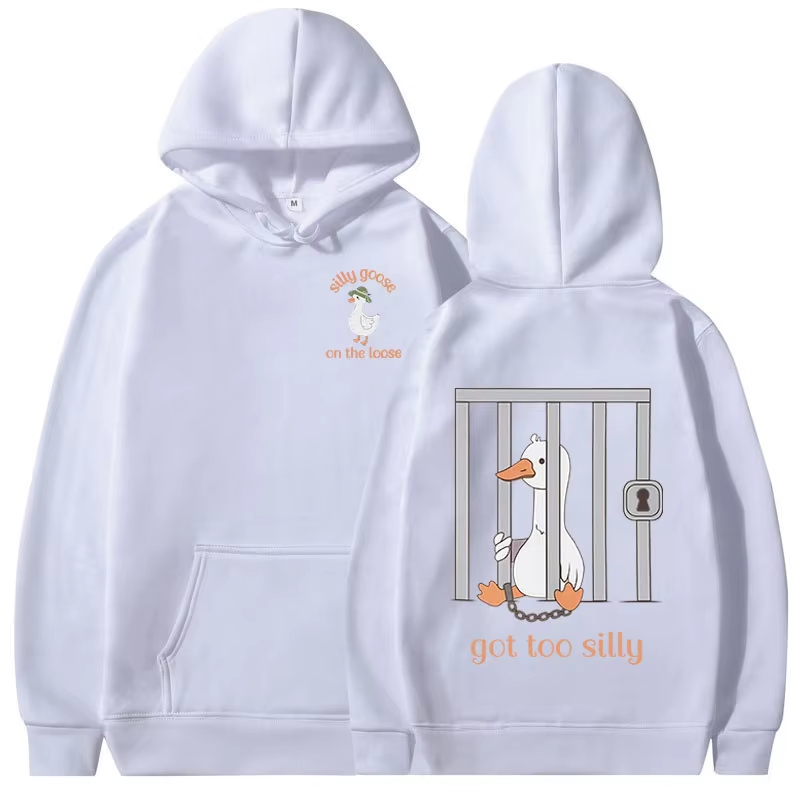 Felpa con Cappuccio Silly Goos - Winter Clothing Meme recensione e prezzo