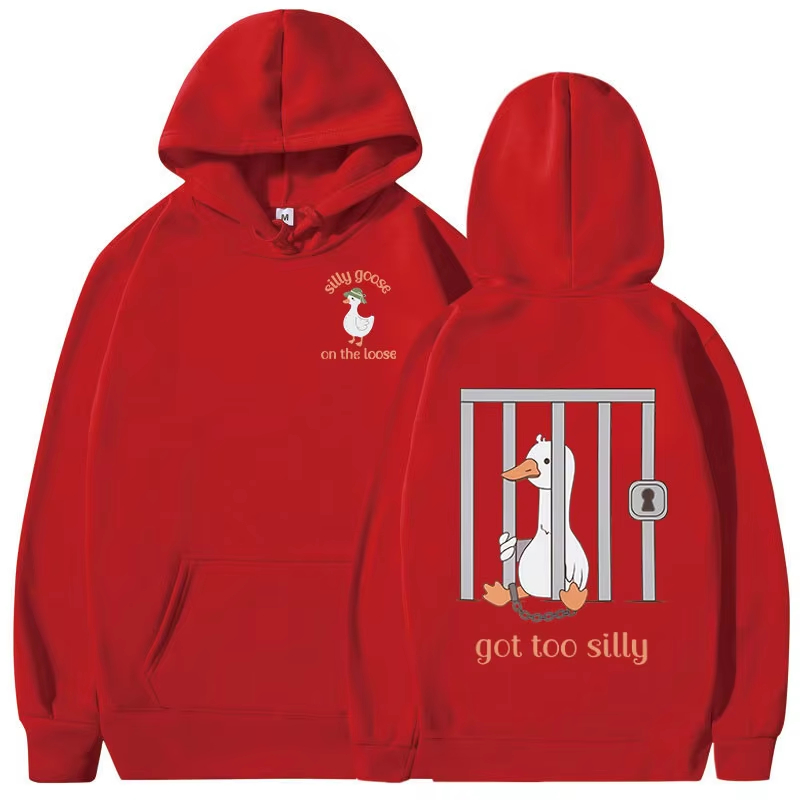 Felpa con Cappuccio Silly Goos - Winter Clothing Meme recensione e prezzo