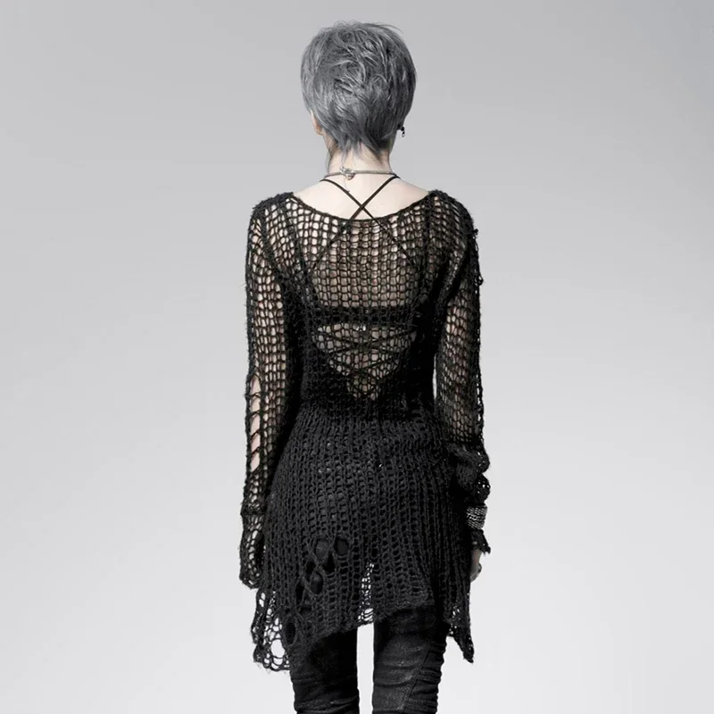 PUNK RAVE Pullover Punk rotto  - Winter Clothing Visuals recensione e prezzo