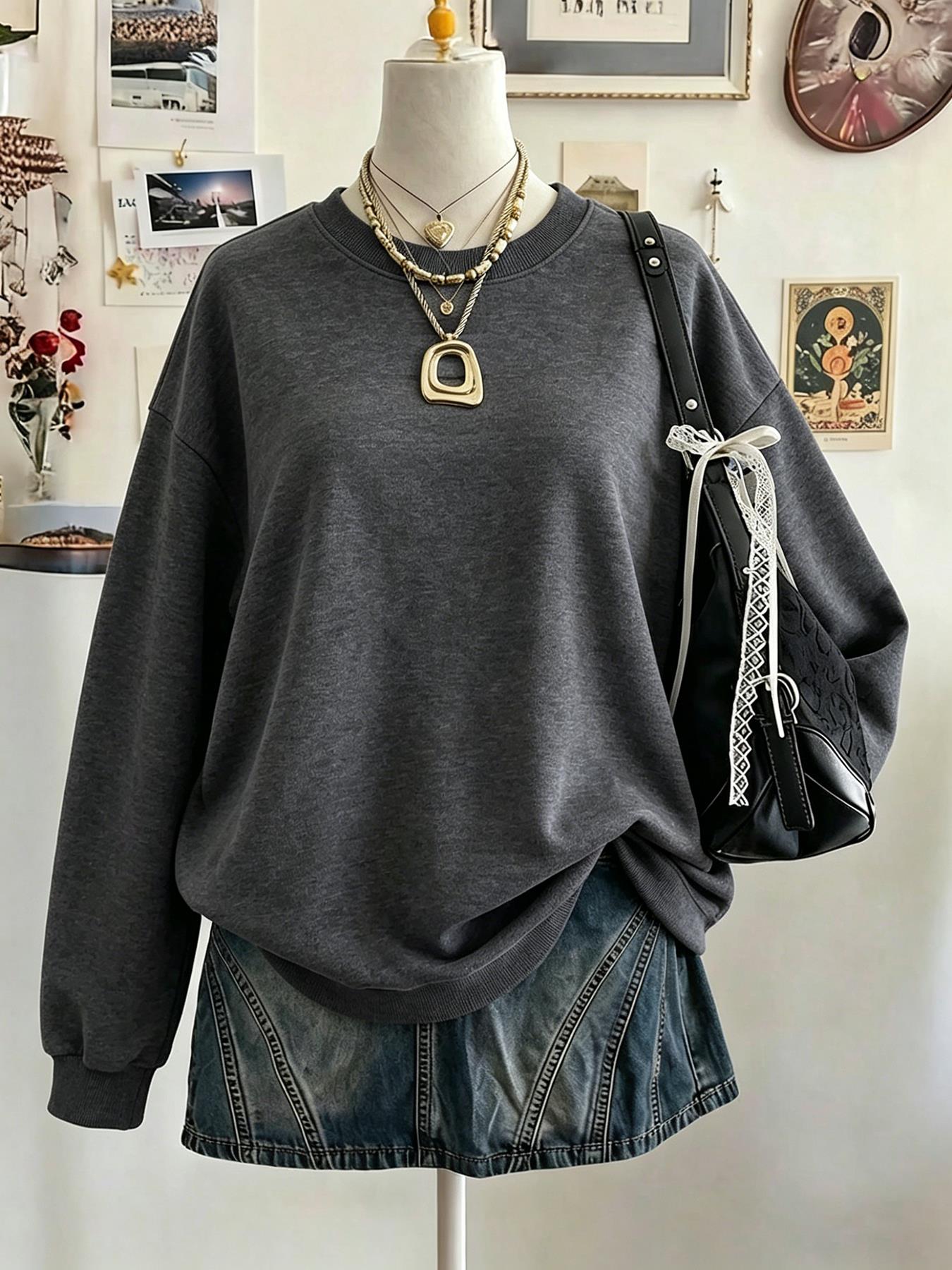 In saldo: Felpa nera casual da - Winter Clothing On Sale Women'S recensione e prezzo