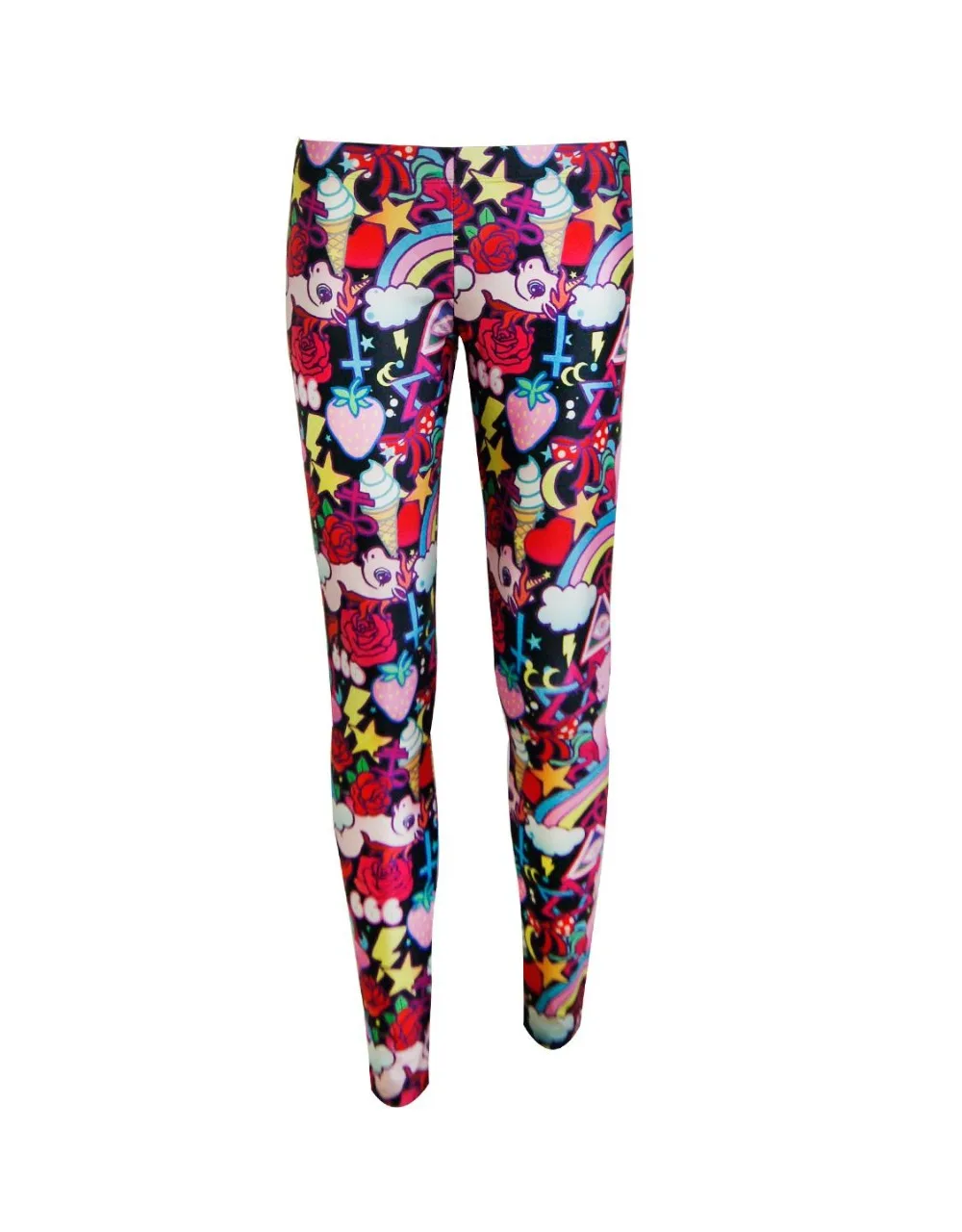 Leggings da donna con stampa a - Winter Yoga Clothing recensione e prezzo
