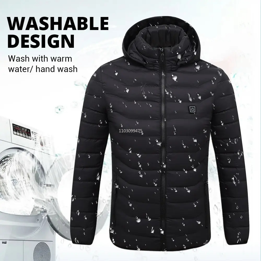 21 aree Giacca riscaldata elet - Winter Clothing Hiking recensione e prezzo