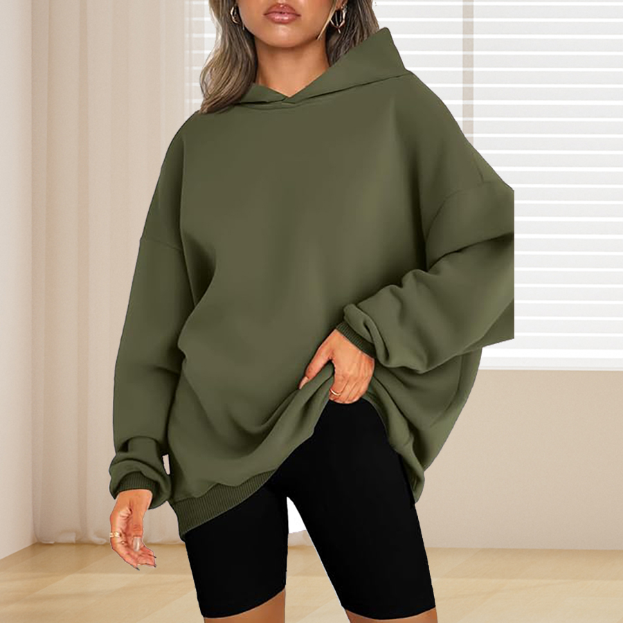 Felpa con cappuccio basic tint - Winter Clothing Plus Size recensione e prezzo