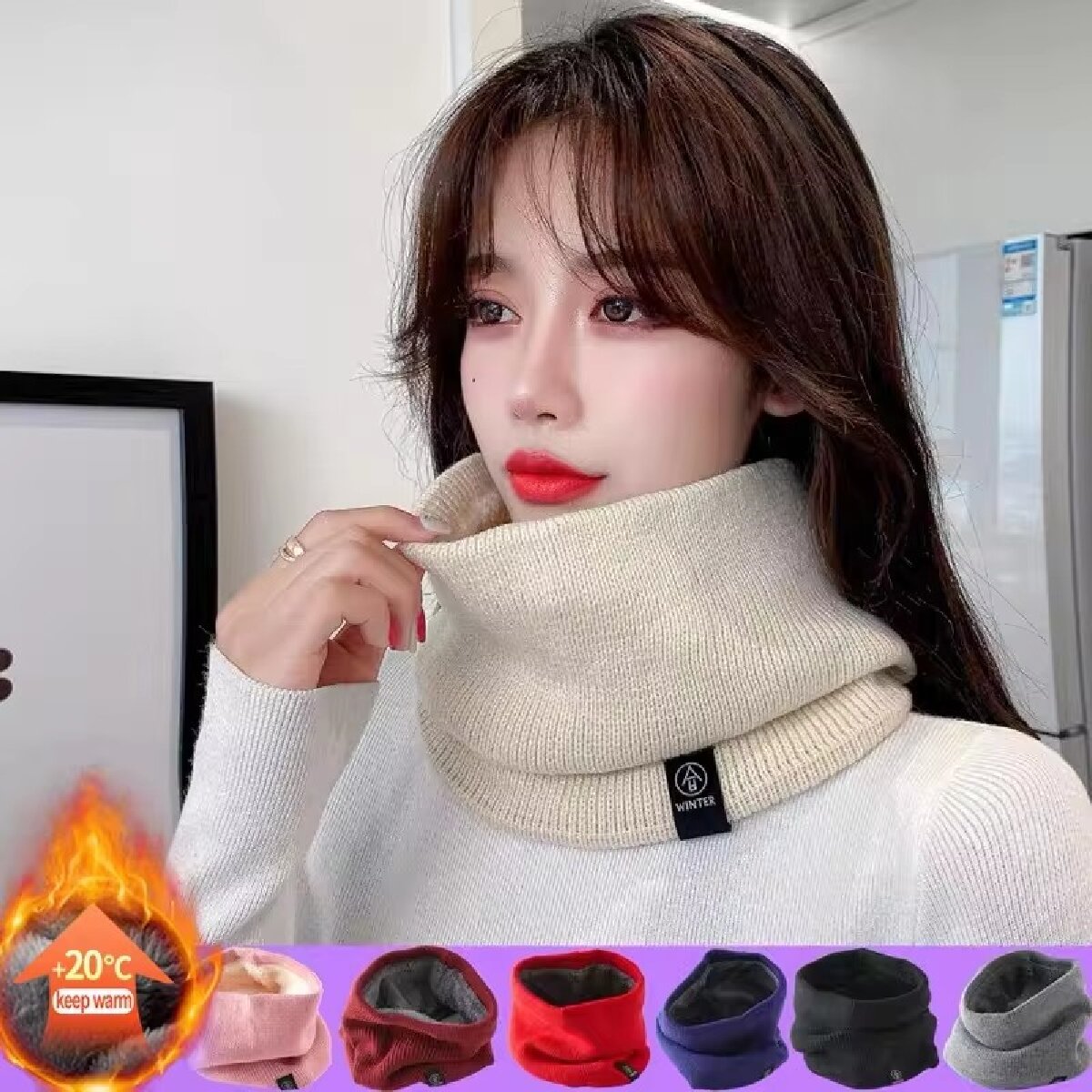 Solido inverno peluche silenzi - Neck Gaiter Fleece recensione e prezzo